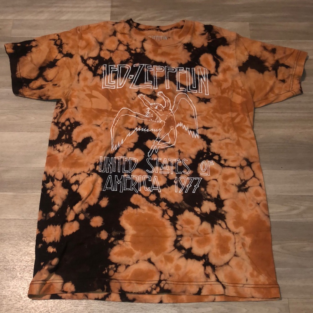 Hand dyed graphic tee